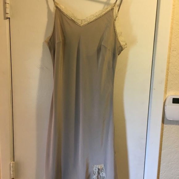 100% Silk Slip Dress - Picture 3 of 4